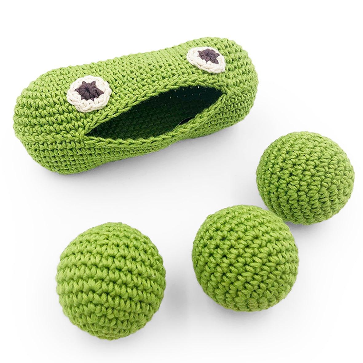 Pia Green Peas - Mini Rattle