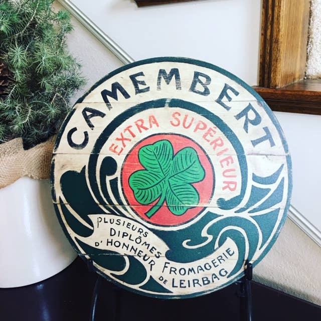 'Green Lucky Clover' Lazy Susan