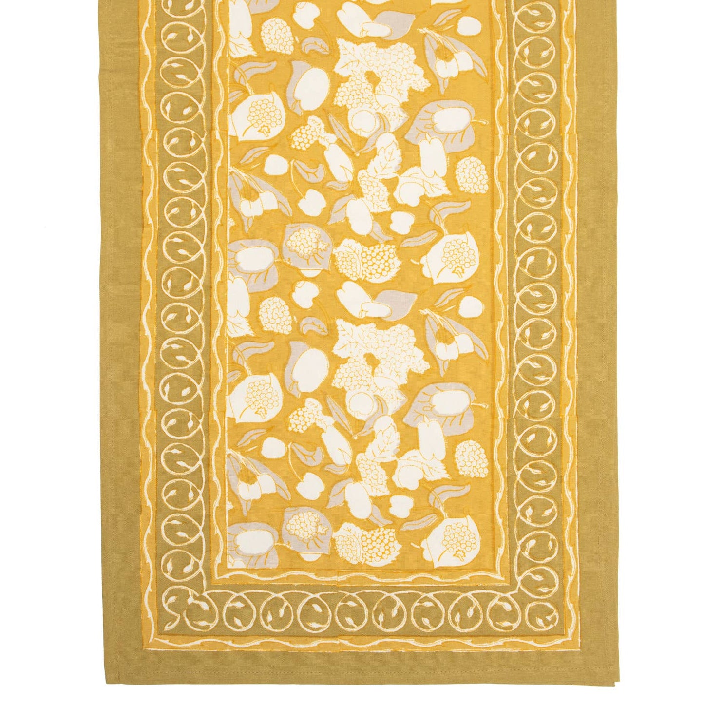 Forest Harvest Grey & Mustard Runner