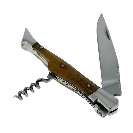 Laguiole Connoisseur Pocket Knife with Cork Screw