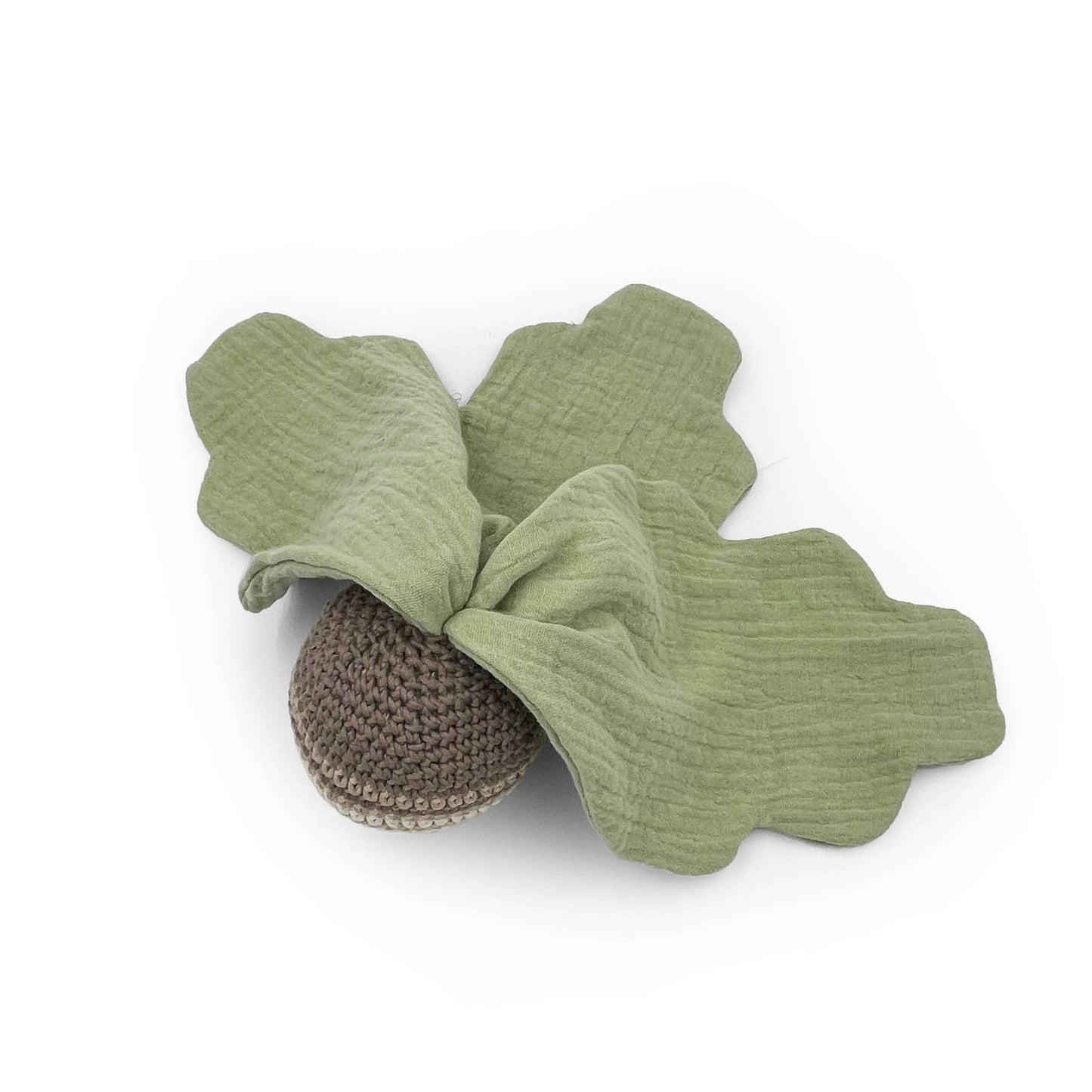 Beige Striped Turnip Comforter "blankie"