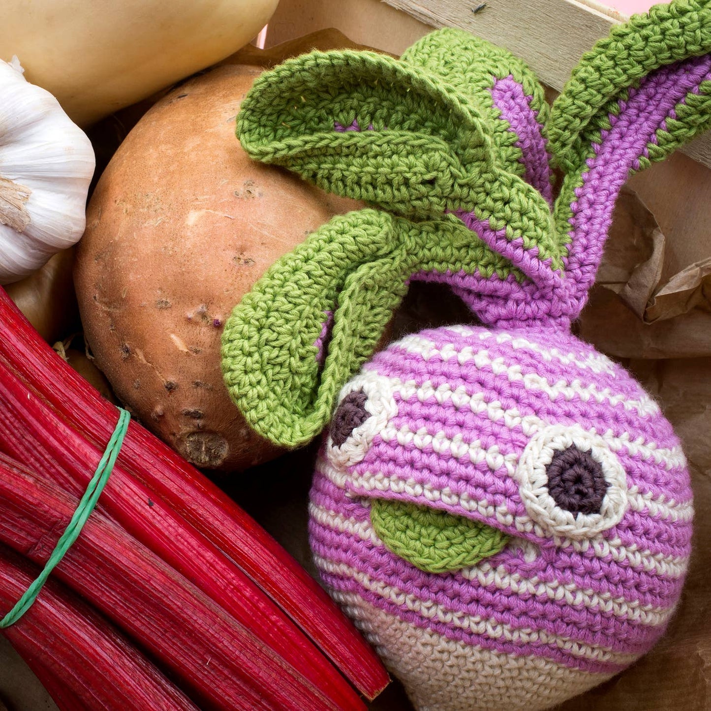 Big Striped Turnip Rattle