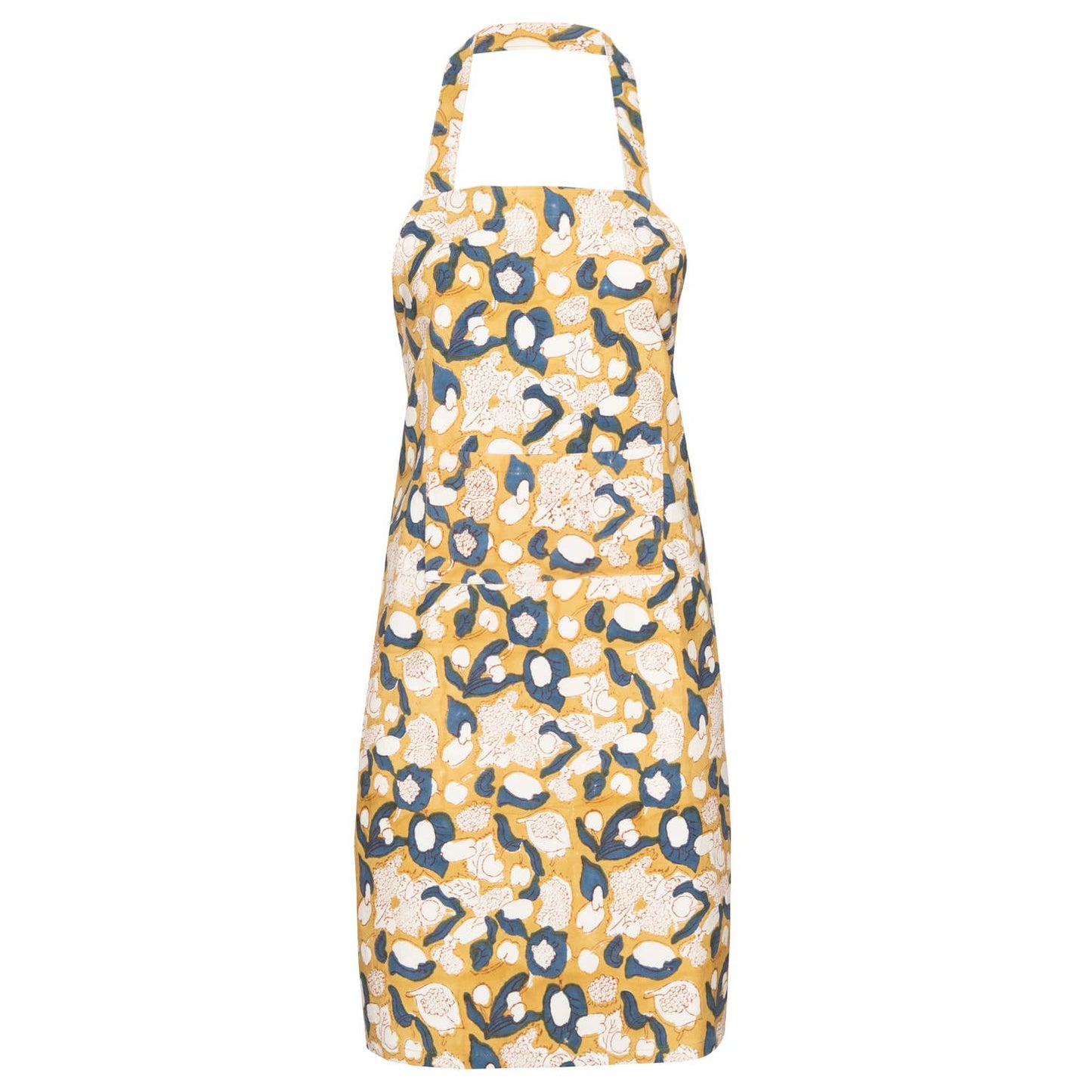 Forest Harvest Mustard & Blue Linens