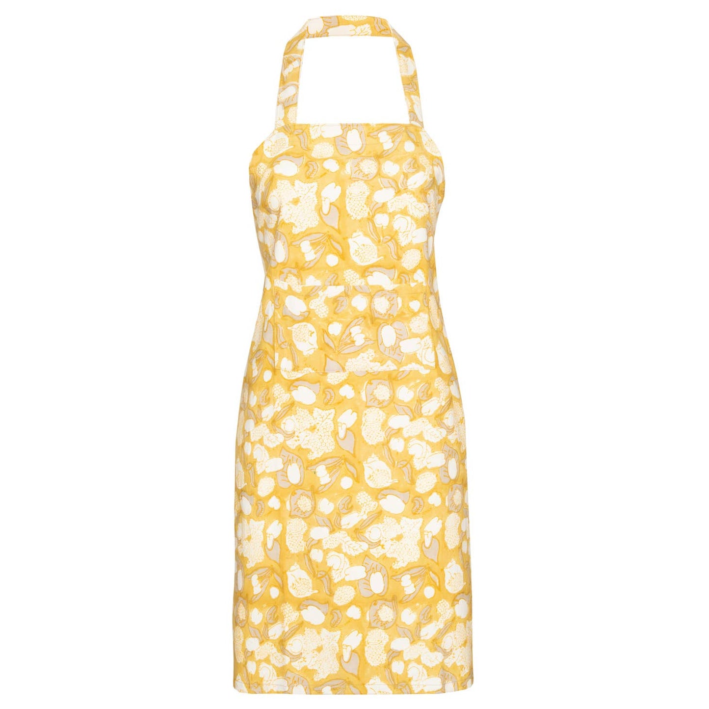 Forest Harvest Grey & Mustard Apron