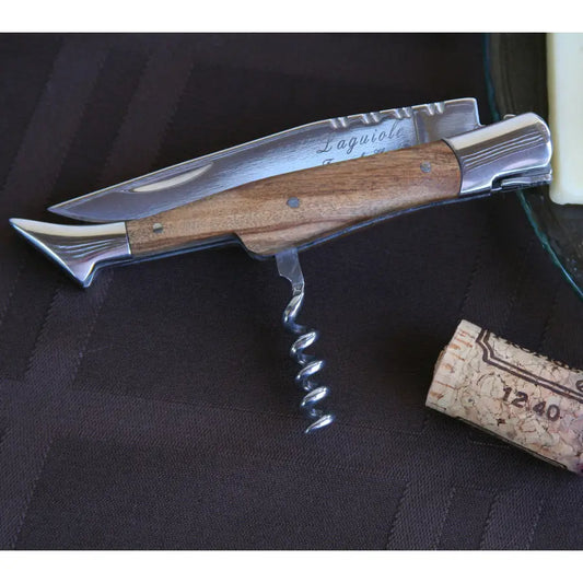Laguiole Connoisseur Pocket Knife with Cork Screw