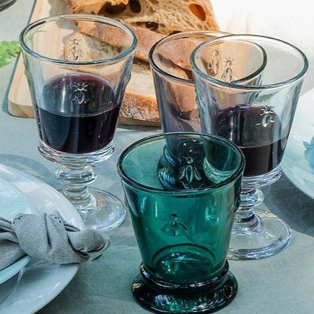 Bee Wine Glass