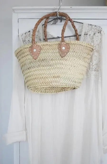 Straw Bag French Basket