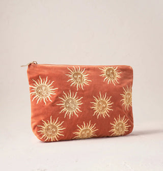Sun Goddess Everyday Pouch: Rust