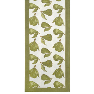 Couleur Nature France |Orchard Pear Green Table Runner
