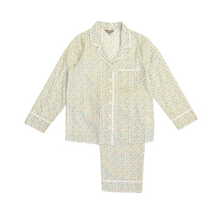 Pajama Set: Green Berry (S)