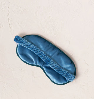 Honey Bee Eye Mask: Rich Blue