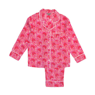 Pajama Set: Magenta/Orange (S)