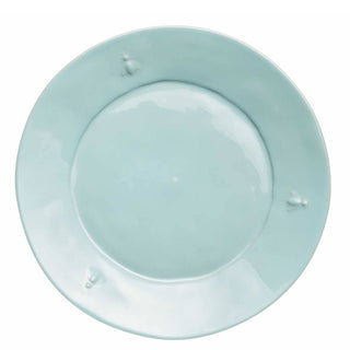 Bee Ceramic Dinner Plates: Blue