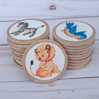 Vintage Animal Memory Game