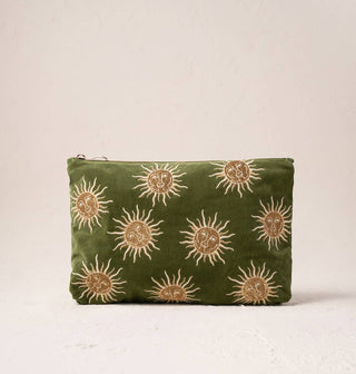 Sun Goddess Everyday Pouch- Fern Green