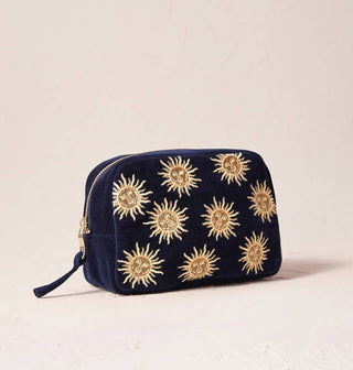 Sun Goddess Makeup Bag: Rust, Velvet