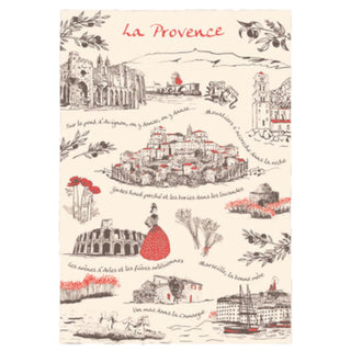Torchons & Bouchons - La Provence Tea Towel