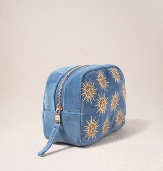 Sun Goddess Makeup Bag: Rust, Velvet