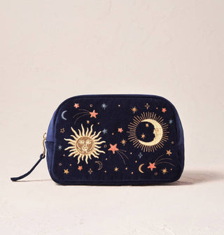 Celestial Makeup Bag: Navy