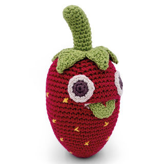 MYUM - Crocheted Rattle | STRAWBERRY