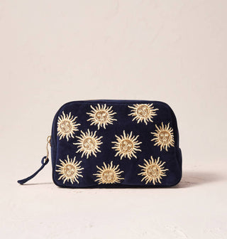 Sun Goddess Makeup Bag: Rust, Velvet