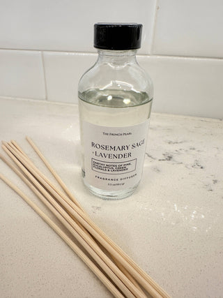 Rosemary Sage + Lavender Home Fragrance Reed Diffuser