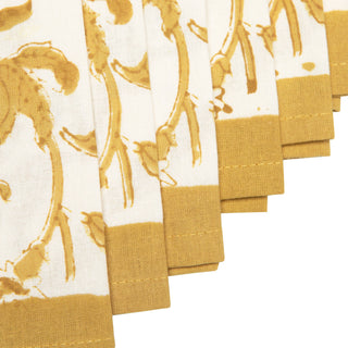 Couleur Nature France | Granada Mustard Tea Towel