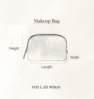 Honey Bee Cosmetics Bag: Velvet, Charcoal