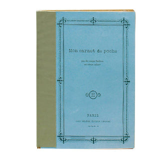 B6 5”x7” Black NoteBook (Legacy) | Vintage Style Journal: Croquis