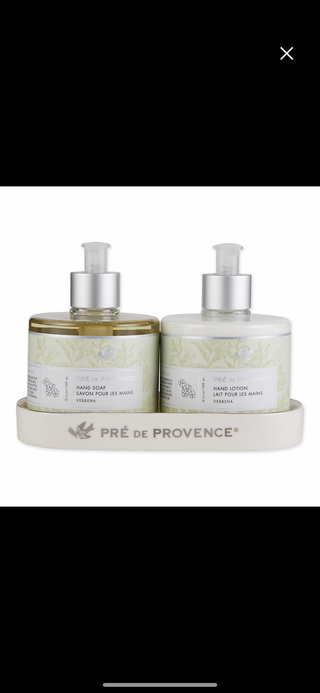 Ceramic Soap & Lotion Caddy  - Pré de Provence France