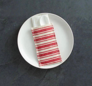Cutlery Couture - Red Stripe Coastal - Set of 8