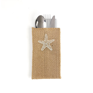 Cutlery Couture Embroidery Starfish - Set of 8