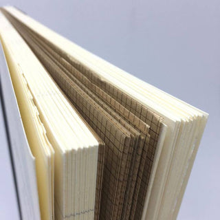 B5 Black 7”x10” NoteBook (Legacy) | Vintage Style Journal: Croquis
