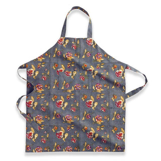 Couleur Nature France | Pansy Red/Grey Apron