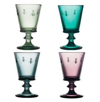 Bee wine glass - Multi-colors - La Rochere Paris Set of 4
