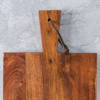Wood Natural Wood Acacia Farmhouse Serving Board