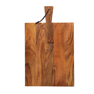 Wood Natural Wood Acacia Farmhouse Serving Board