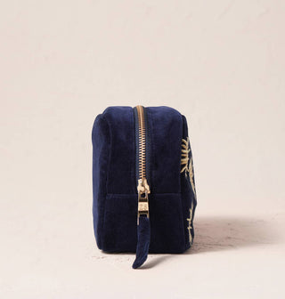 Sun Goddess Makeup Bag: Rust, Velvet
