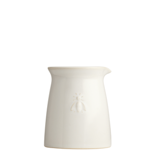 Bee Ceramic Creamer: Ecru