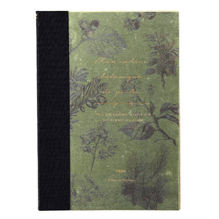 B5 Black 7”x10” NoteBook (Legacy) | Vintage Style Journal: Croquis