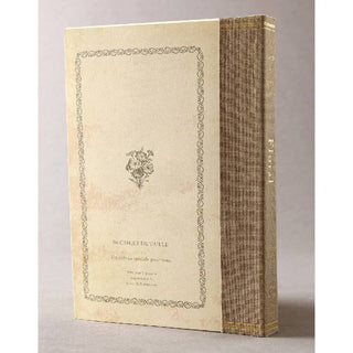 B5 Black 7”x10” NoteBook (Legacy) | Vintage Style Journal: Croquis
