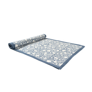 Couleur Nature Meadows Bleu Runner: 16" x 90"