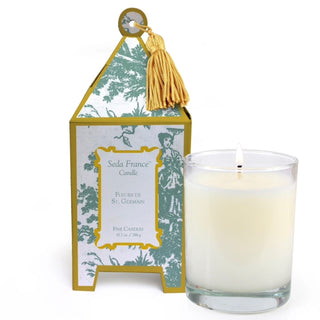 Fleur de St Germain Classic Toile Pagoda Box Candle