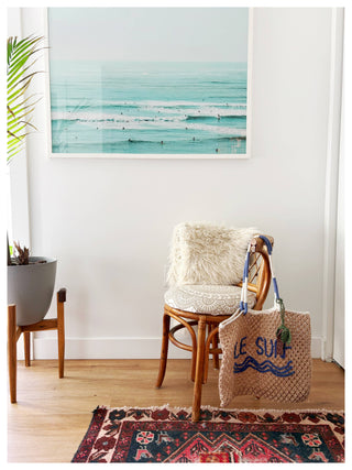 'Le Surf' Macrame Tote Bag
