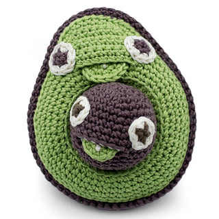 MYUM - Crocheted Rattle | MOMMY AVOCADO & BABY STONE