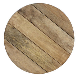 French Farm Collection Round Serving Tray with Feet