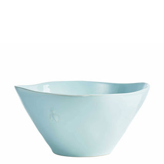 Bee Ceramic Serving Bowl: Blue