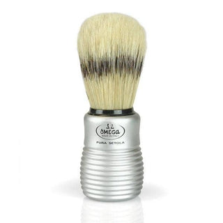 Boar Bristle Shave Brush with Aluminum Handle  - Pré de Provence France