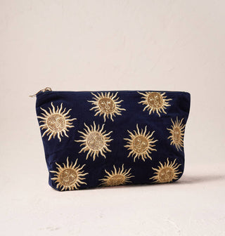 Sun Goddess Everyday Pouch- Navy