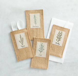 Cutlery Couture: 4 Assorted Herbs Everyday (Set of 8)